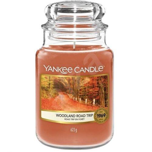 Velká vonná svíčka Yankee Candle Woodland Road Trip Yankee Candle