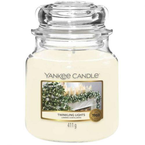 Střední vonná svíčka Yankee Candle Twinkling Lights Yankee Candle