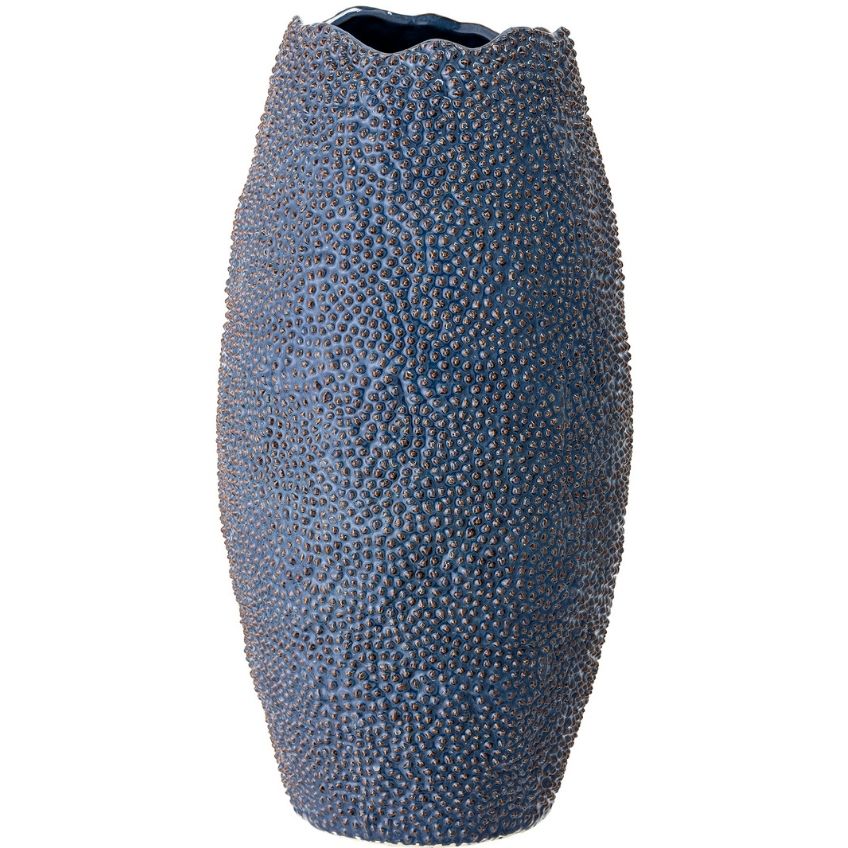 Modrá keramická váza Bloomingville Vase 25 cm Bloomingville