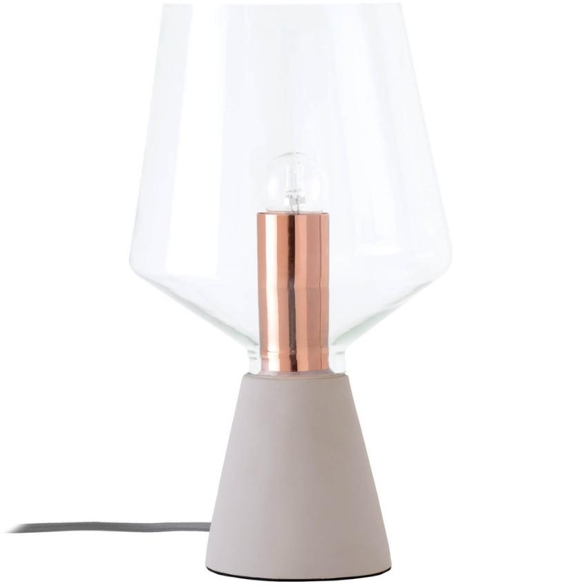 Skleněná stolní lampa Somcasa Aina 35 cm Somcasa