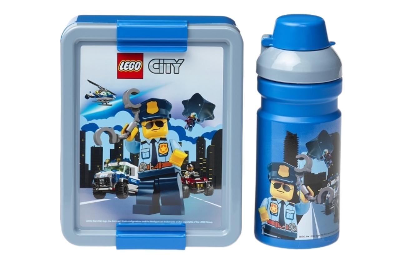 Modrý svačinový set LEGO® CITY Lego®