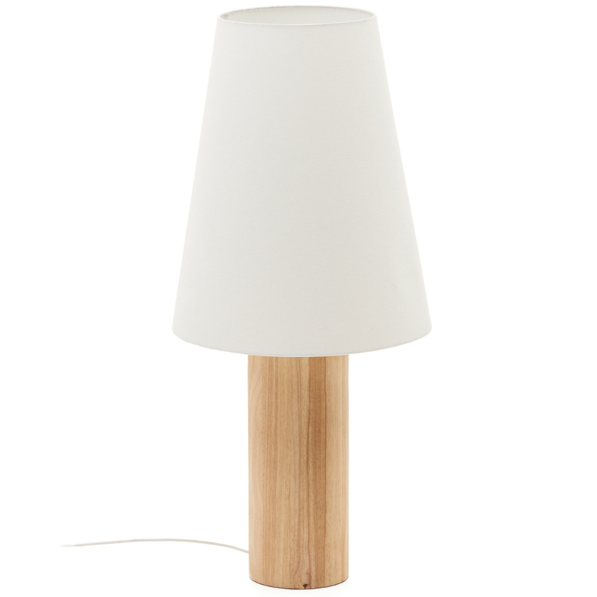 Dřevěná stojací lampa Kave Home Marga 110 cm Kave Home