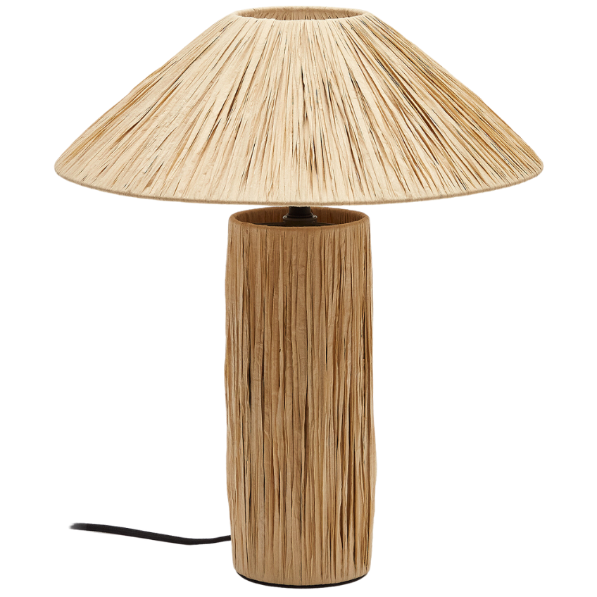 Přírodní stolní lampa Kave Home Samse Kave Home