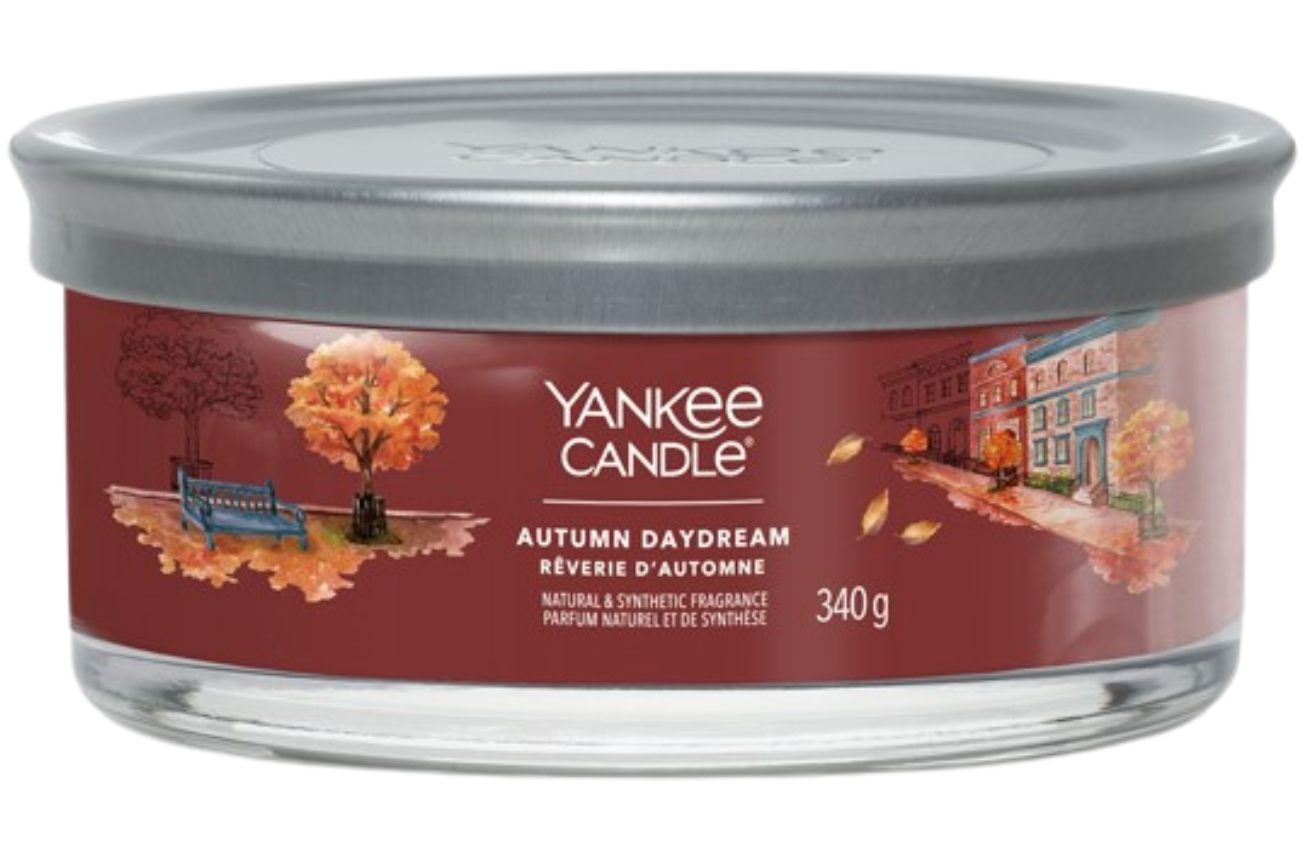 Vonná svíčka Yankee Candle Autumn Daydreaming 5 knotů Yankee Candle