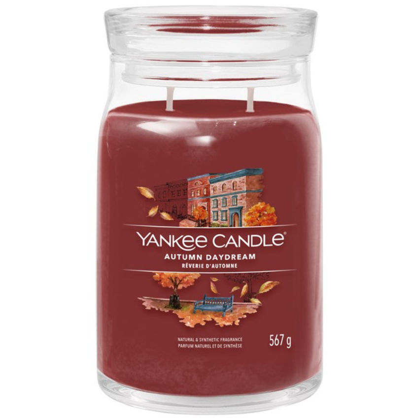 Velká vonná svíčka Yankee Candle Autumn Daydreaming Signature Yankee Candle