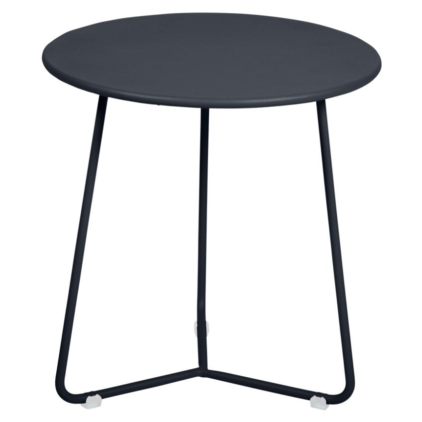 Černý kovový odkládací stolek Fermob Cocotte 34 cm Fermob