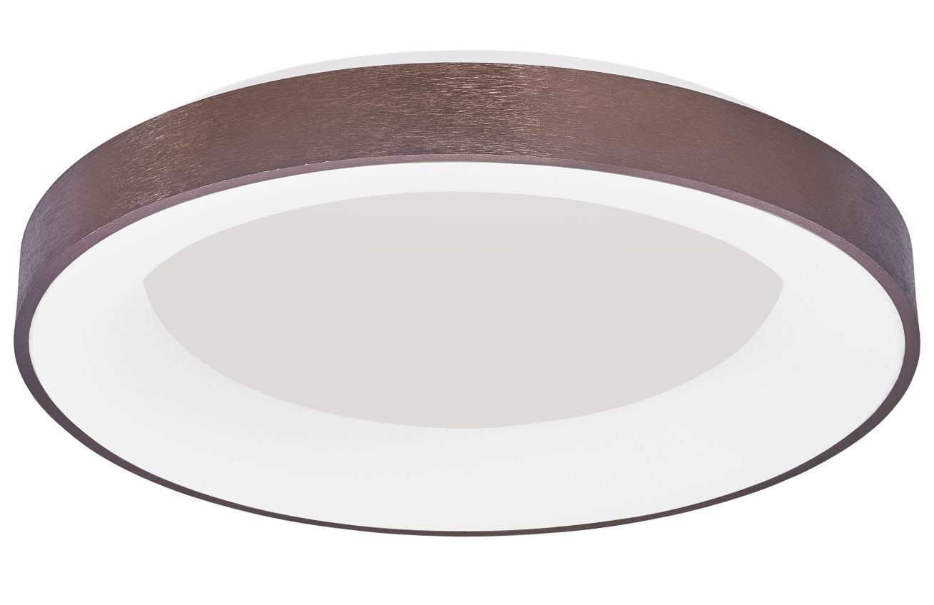 Hnědé stropní LED světlo Nova Luce Rando Thin 60 cm Nova Luce