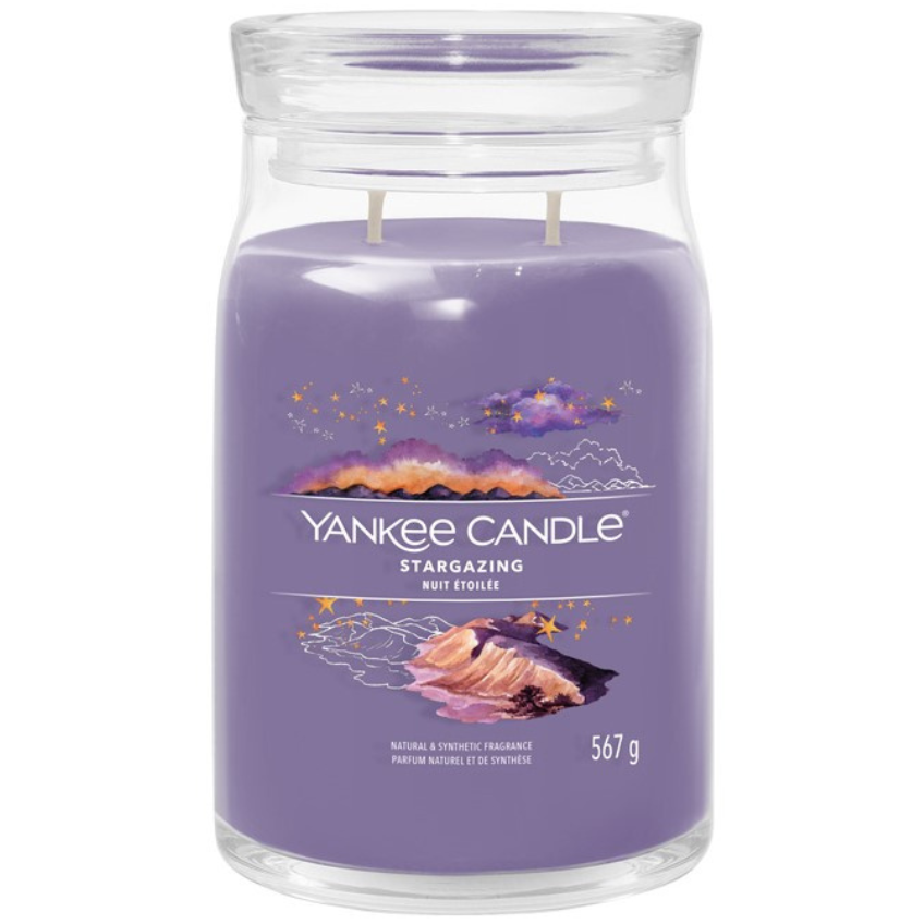 Velká vonná svíčka Yankee Candle Stargazing Singature Yankee Candle