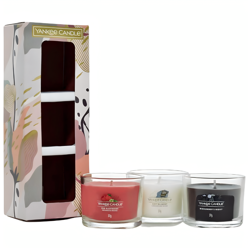 Dárková sada tří vonných svíček Yankee Candle Yankee Candle