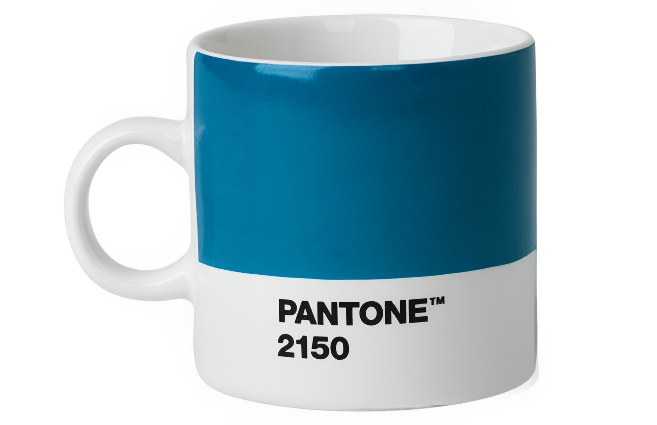 Modrý porcelánový hrnek Pantone Blue 2150 120 ml Pantone