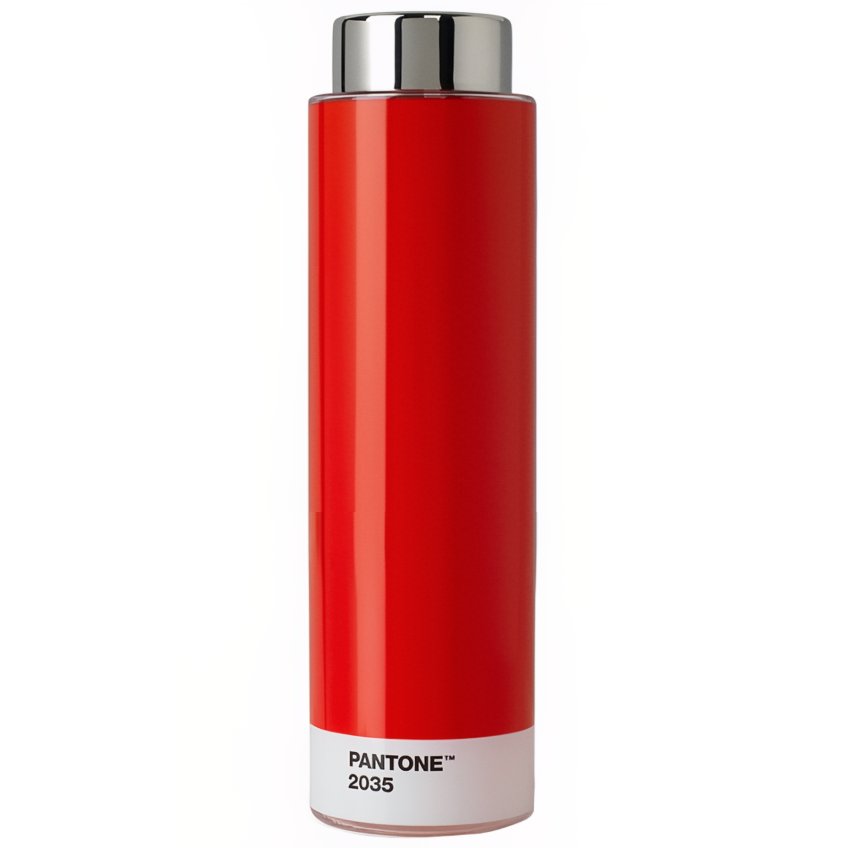 Červená láhev Pantone Tritan Red 2035 500 ml Pantone