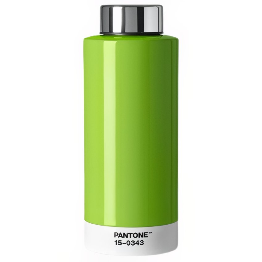 Zelená kovová termoláhev Pantone Green 15-0343 530 ml Pantone