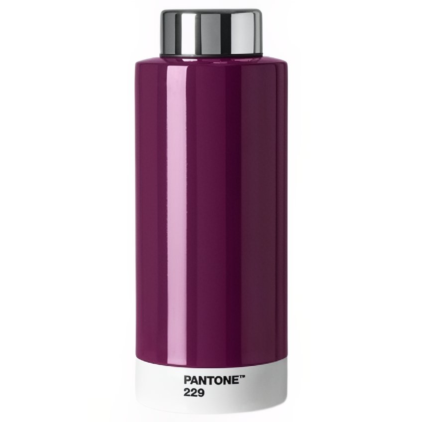 Fialová kovová termoláhev Pantone Aubergine 229 530 ml Pantone