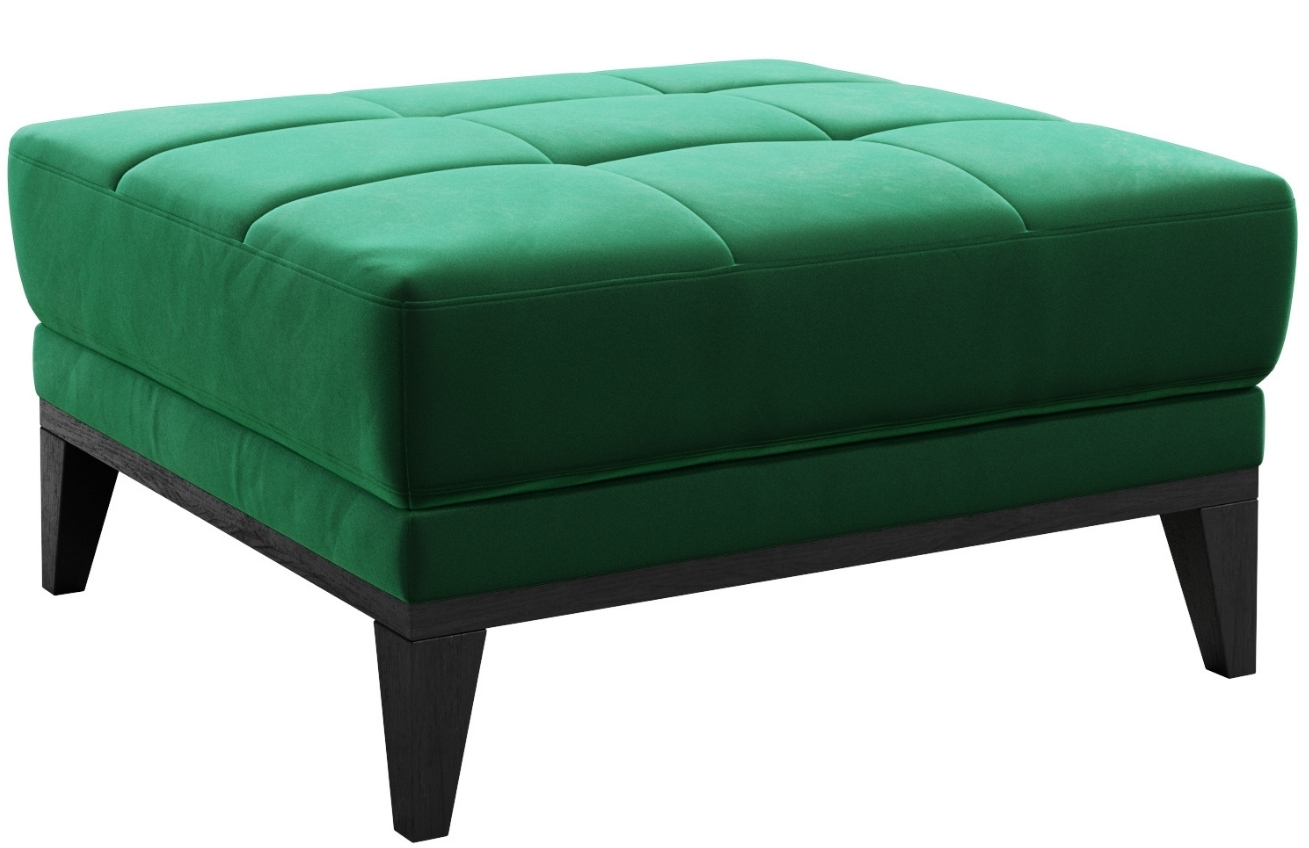 Zelená sametová podnožka MESONICA Musso Tufted Mesonica