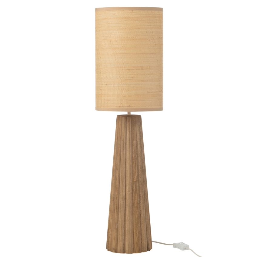 Dřevěná stolní lampa J-line Baya 78 cm J-line