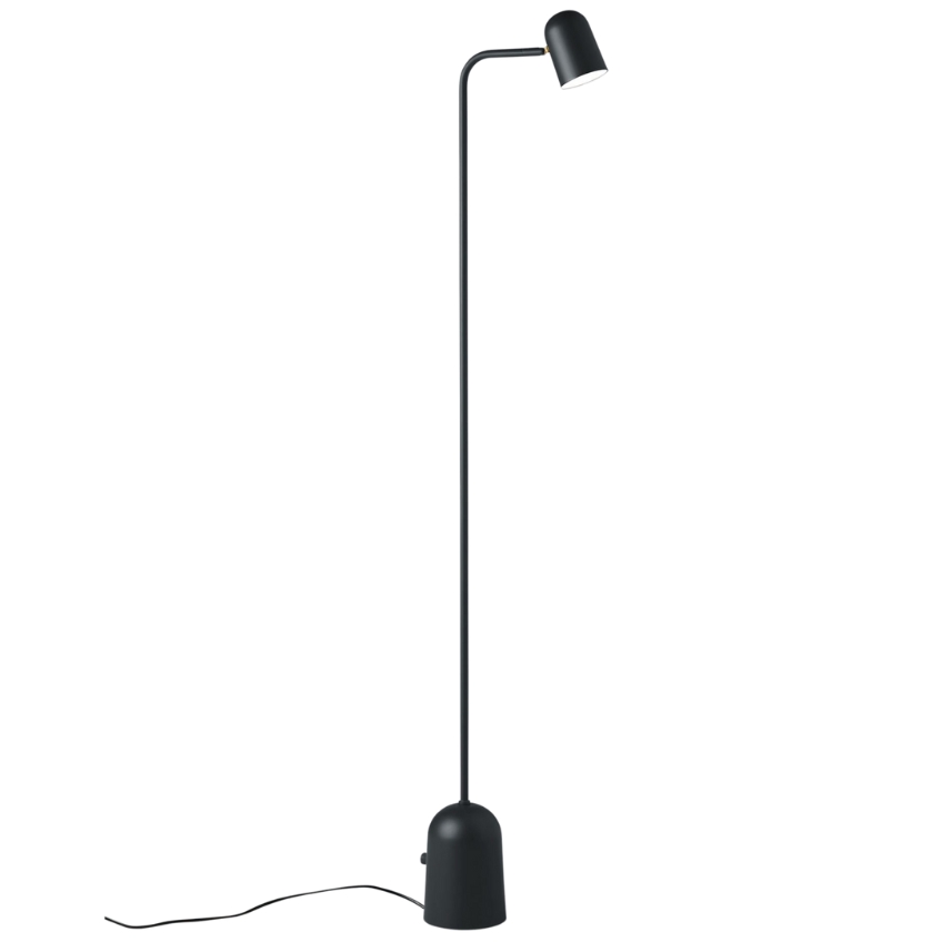 Northern Černá kovová stojací lampa Buddy 130 cm Northern