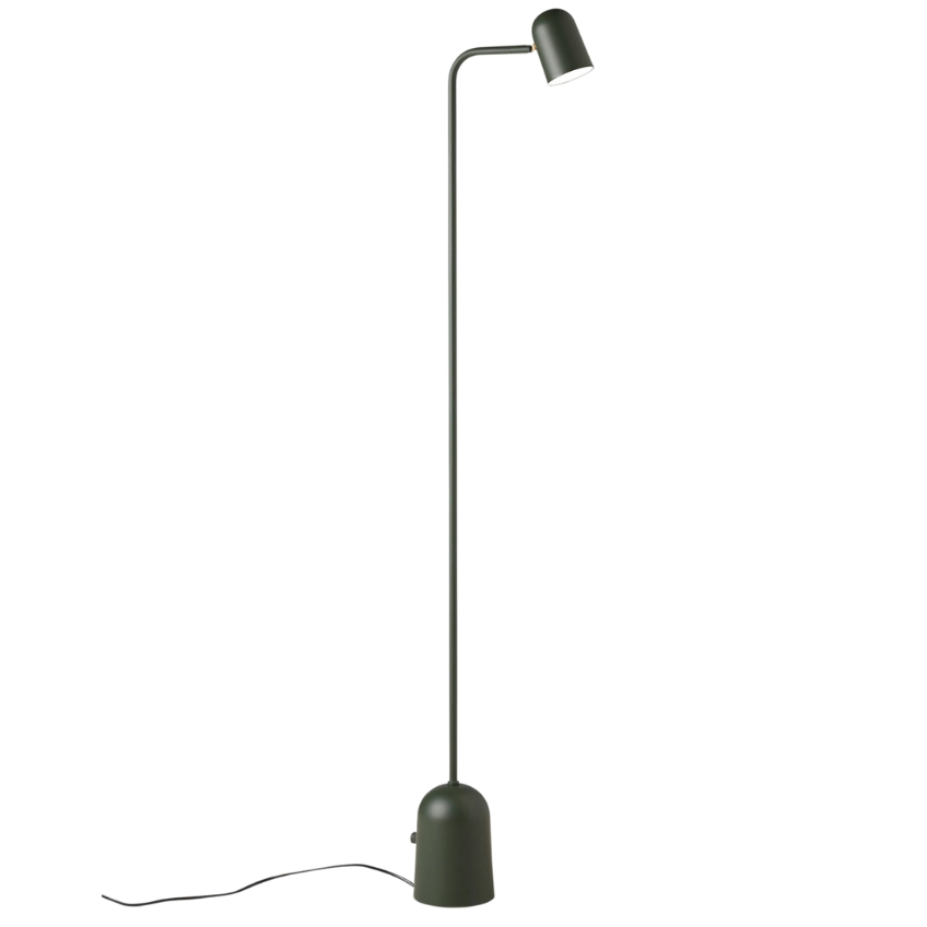 Northern Tmavě zelená kovová stojací lampa Buddy 130 cm Northern