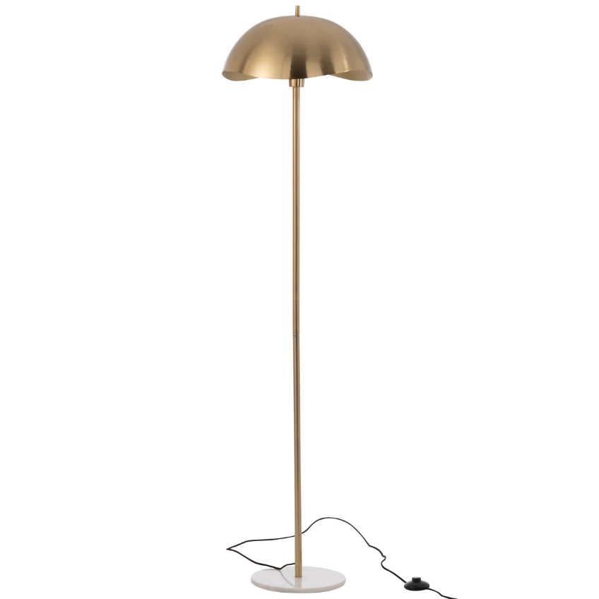 Zlatá stojací lampa J-line Wattag 150 cm J-line