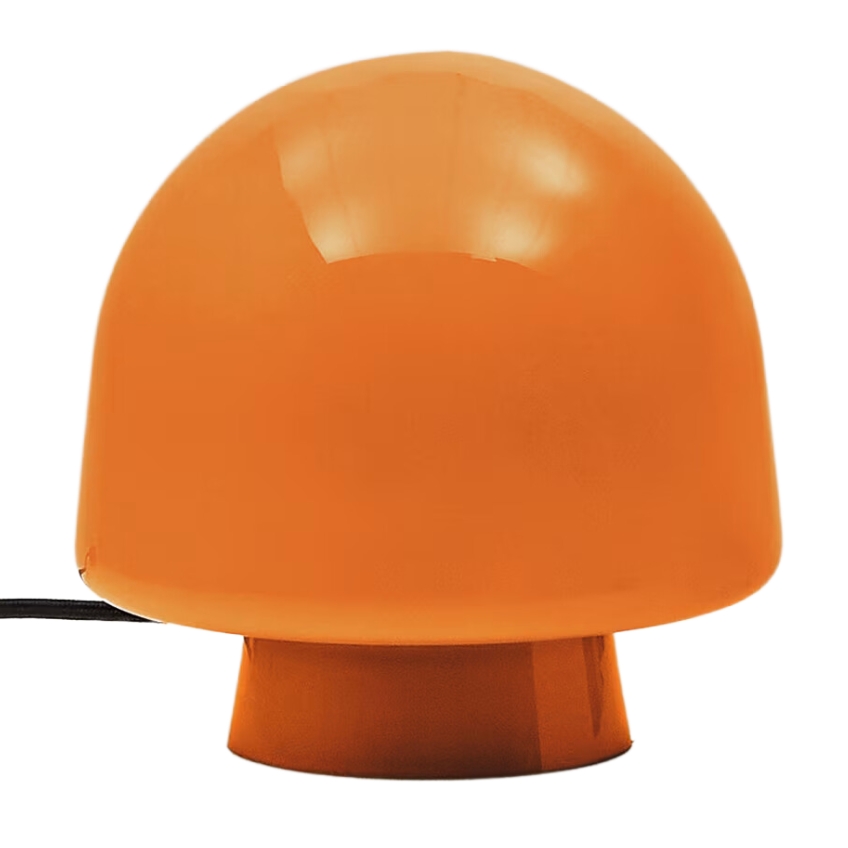 Oranžová skleněná stolní lampa Kave Home Reig Kave Home