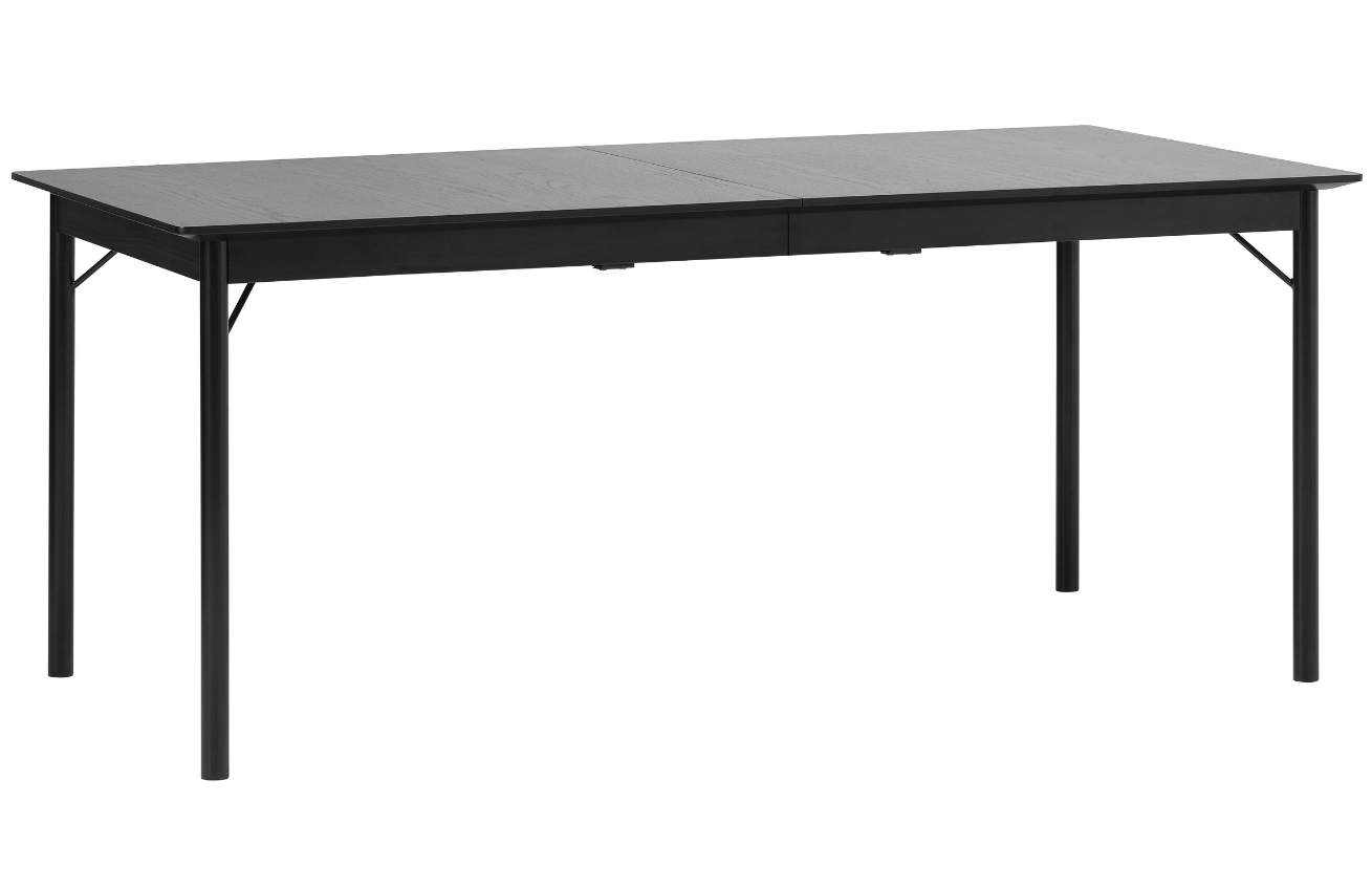 Černý dubový jídelní stůl Unique Furniture Savona 180 x 95 cm Unique Furniture