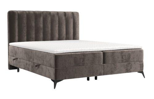 Maison de Rêve Hnědá čalouněná postel boxspring AGGAZ 180 x 200 cm Maison de Rêve