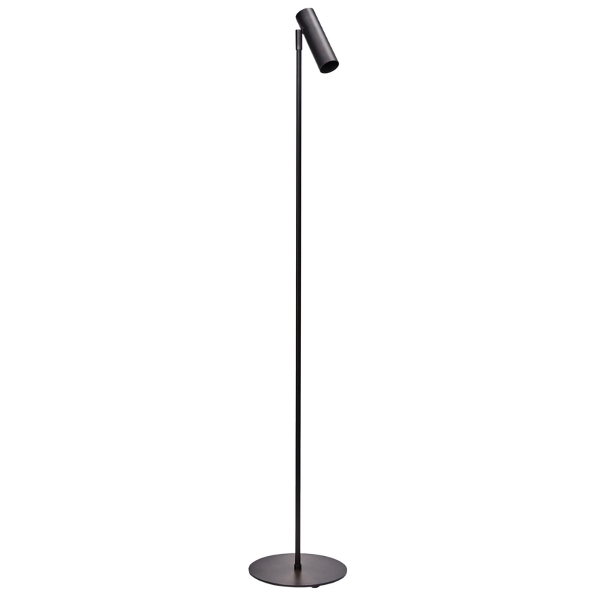 House Doctor Černá kovová stojací lampa Norm 125 cm House Doctor